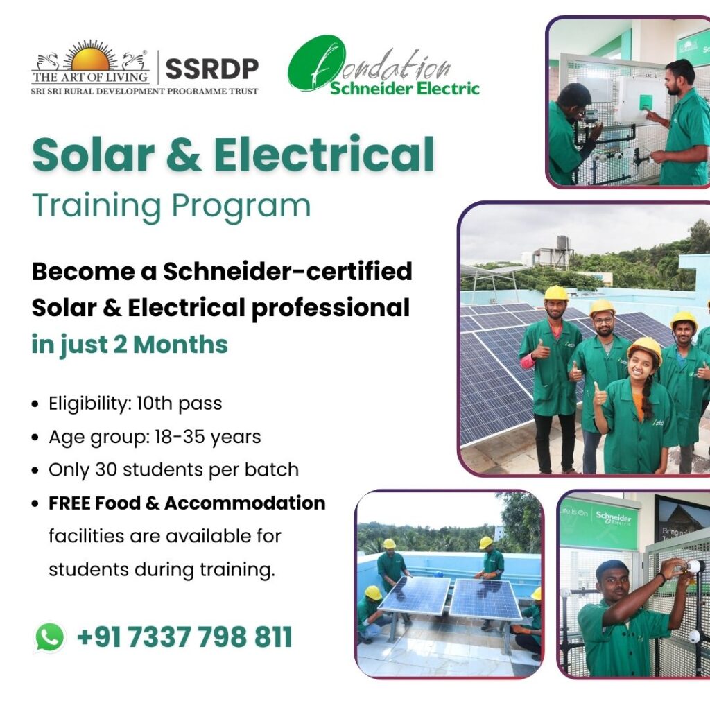 Schneider Electric Certification, Solar & Electrical Training Program