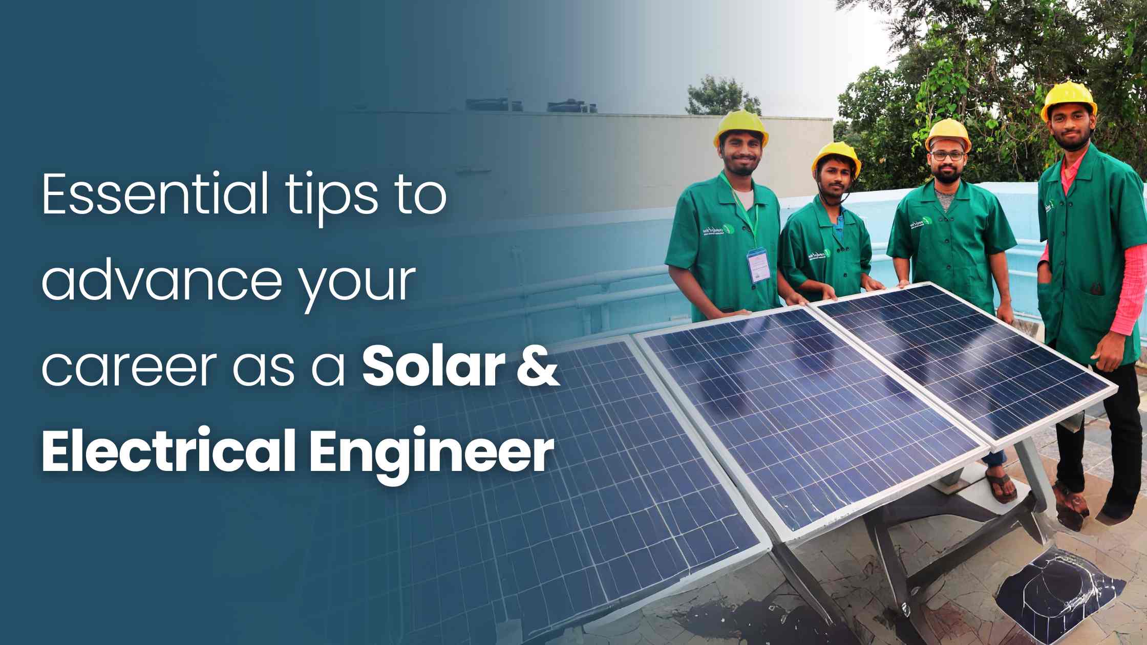 Solar & Electrical Engineer, Solar Training